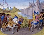 Jean Fouquet Arrival of the crusaders at Constantinople Germany oil painting artist